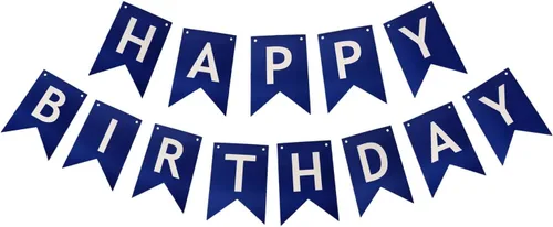 Miniatura 8 de Cartel de feliz cumpleaños con letras brillantes con purpurina para decoración de cumpleaños, suministros de decoración de fiesta (negro)