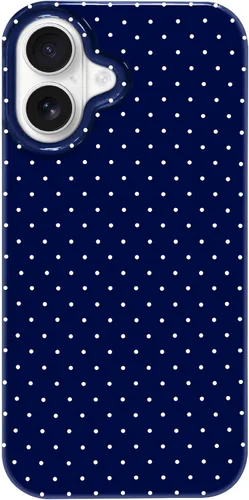 Miniatura 87 de Hython Funda para iPhone Air, diseño estético de lunares lindos, funda simple de 6.5 pulgadas, delgada, antiarañazos, parachoques de TPU suave, a
