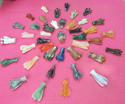 Miniatura 4 de Jet International Fantastic Mix - Mezcla de ángel curativo de 2 pulgadas, equilibrio único de energía rara, amor divino espiritual psíquico, regalo