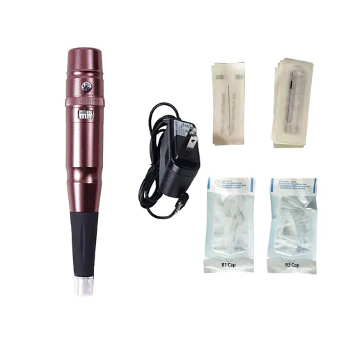 Miniatura 2 de Maquillaje permanente máquinas tatuaje máquina pluma para Microblading 3D ceja (negro)