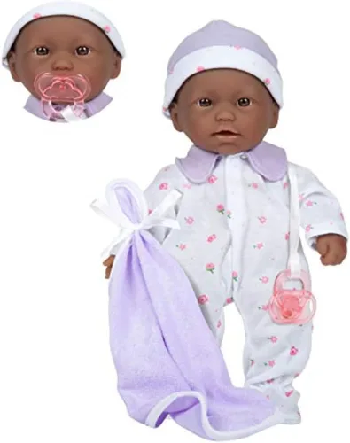 Miniatura 11 de Muñeco JC Toys, La Baby, 11 pulgadas, cuerpo blanco lavable, muñeca para niños de 18 meses en adelante, Asiatico Rosa Asiático