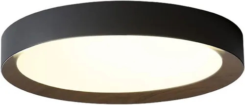 Miniatura 10 de Lámpara de techo LED de atenuación continua con control remoto regulable lámpara de techo LED creativa simple luz plana moderna accesorio de montaje
