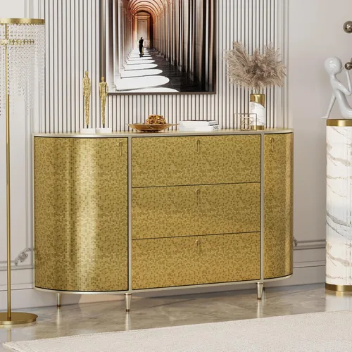 Miniatura 6 de Papel tapiz metálico dorado hexagonal para cocina y baño, papel de contacto geométrico moderno texturizado para estantes de gabinete, despegar