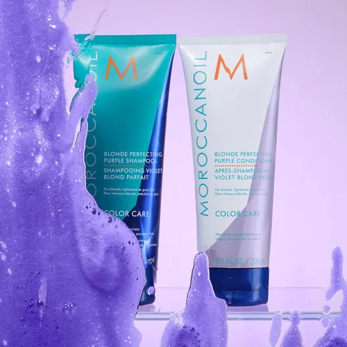 Miniatura 6 de Moroccanoil Acondicionador Rubio Perfeccionador Púrpura