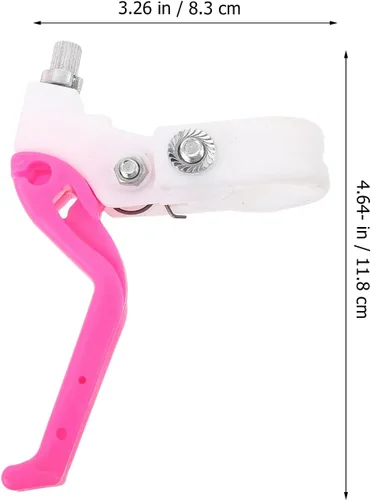 Miniatura 4 de VICASKY Manilla de palanca de freno de bicicleta para niños, palancas de ciclismo para niños, accesorios de repuesto universal aleación de aluminio