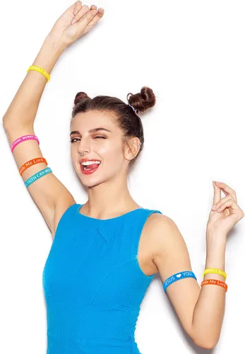Miniatura 4 de Skylety 60/120 pulseras cristianas con versículos bíblicos a granel, para la escuela o fiesta religiosa, regalo de Jesús te ama, pulsera de goma