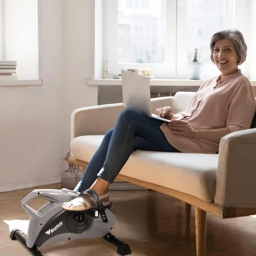 Miniatura 3 de Vaunn Pedal ejercitador de muñeca, brazo y pierna con pantalla electrónica para ejercicio en interiores y terapia física