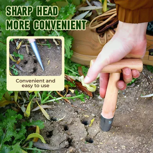 Miniatura 3 de Excavadora de agujeros para plantar, herramienta de sembradora manual 2026, herramienta de plantación de bulbos, trasplante de semillas de plantas 1