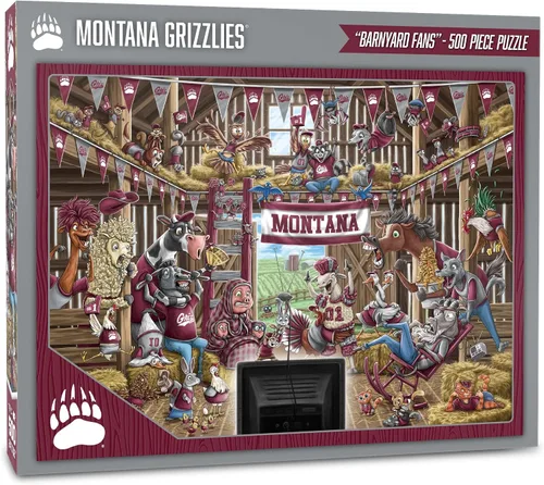 Miniatura 23 de YouTheFan NCAA Barnyard Fans - Rompecabezas de 500 piezas
