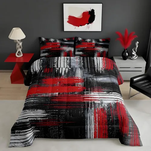 Miniatura 8 de Feelyou Juego de edredón de perezoso lindo juego de ropa de cama para niños y niñas, juego de edredón de mariposa de galaxia, hojas botánicas