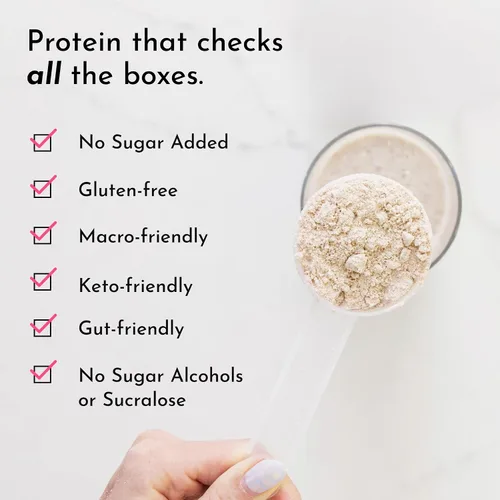 Miniatura 2 de JUST INGREDIENTS Chai Proteína en polvo – Mezcla de 30 porciones con suero 100% alimentado con pasto y proteínas vegetales orgánicas – Sabor cálido