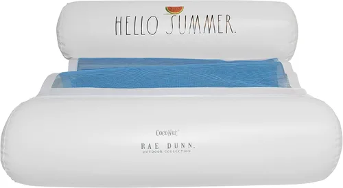 Miniatura 2 de Rae Dunn x CocoNut Float - Flotador de hamaca para niños, tamaño infantil, inflable, flotador de silla de montar y silla de descanso, versátil