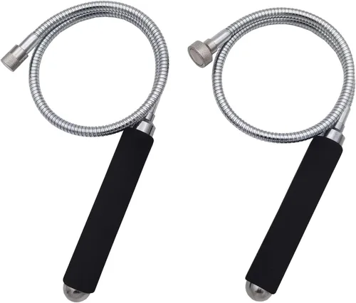Miniatura 11 de VASTOOLS Juego de herramientas de recogida magnética flexible, 2 libras y 5 libras, extensión flexible de 25 pulgadas, recogida magnética