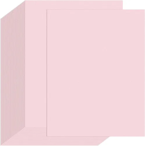 Miniatura 16 de Juego de 300 piezas de papel de construcción a granel de 8.5 x 11, 30 colores, cartulina de colores, papel de manualidades resistente para niños