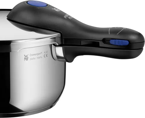 Miniatura 10 de WMF Perfect Plus - Cromargan de acero inoxidable para inducción de 8.7 in de diámetro de 6 litros y medio con protección contra la llama