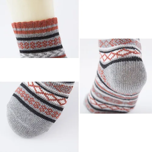 Miniatura 2 de 5 Pack Womens Wool Socks Winter Warm Socks Thick Knit Cabin Cozy Crew Soft Socks Gifts for Women