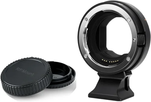 JJC EF-EOS R - Adaptador de montaje de lente de enfoque automático de metal para Canon EF EF-S a Canon EOS R1 R50V R50 R100 R5 R6 Mark III II R RP