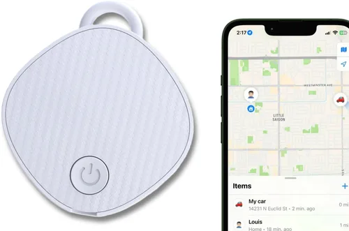 Miniatura 7 de Dispositivo de seguimiento GPS de rango ilimitado localizador de artículos para automóvil, bolso, mascota, llave, funciona con Apple Findmy No se