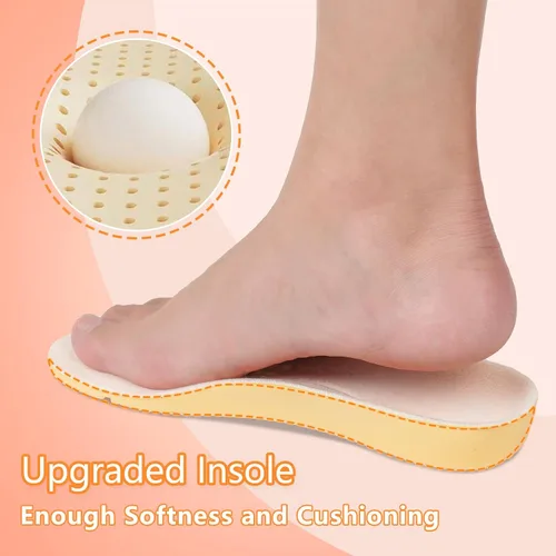 Miniatura 4 de LeIsfIt Pantuflas anchas para mujer, ajustables, para diabéticos, cálidas, acogedoras, antideslizantes, de espuma viscoelástica, para invierno