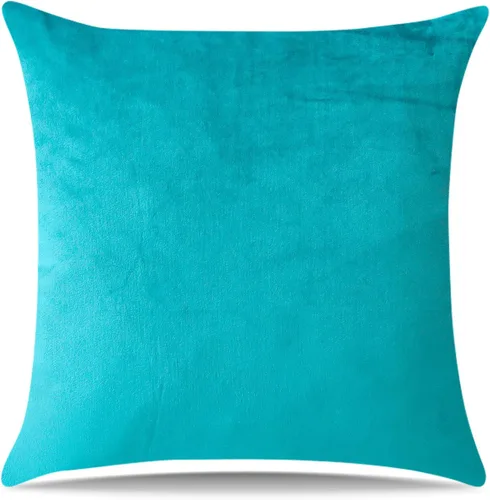 Miniatura 9 de Artscope Fundas de Almohada de Terciopelo de Lujo Súper Suaves Decorativas Cuadradas Fundas de Cojín para Sofá Sillón Dormitorio Decoración