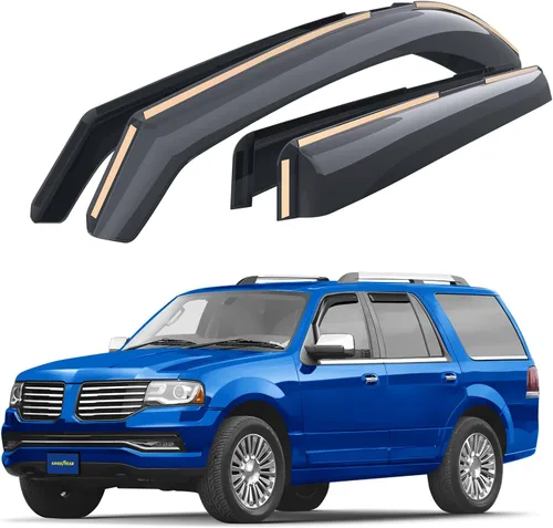 Miniatura 19 de Goodyear Shatterproof in-Channel Window Deflectors for Toyota RAV4 2019-2025, Rain Guards, Window Visors for Cars, Vent Deflector, Car Accessories
