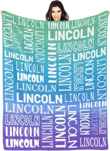 Miniatura 21 de Dr.TOUGH Mantas personalizadas para niños, mantas y mantas personalizadas con nombre para niños y adultos (color 01, 30 x 40 pulgadas)