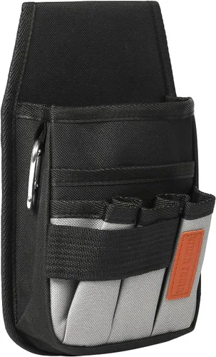VIDAR TOOLS Pequeña bolsa de herramientas con clip para cinturón, bolsas para cinturón de herramientas, bolsa de herramientas de electricista. Mini