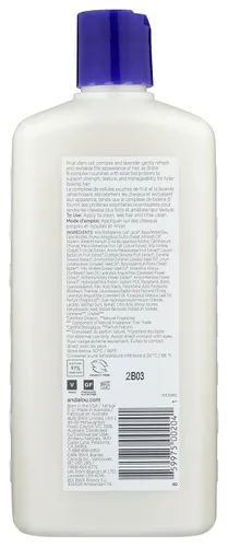 Miniatura 2 de Andalou Naturals Acondicionador de volumen completo de lavanda y biotina, 11.5 onzas