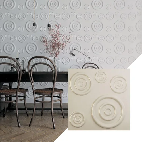 Miniatura 19 de Ekena Millwork 19 5/8 pulgadas de ancho x 19 5/8 pulgadas de alto Reece EnduraWall Panel de pared decorativo 3D, cobre envejecido