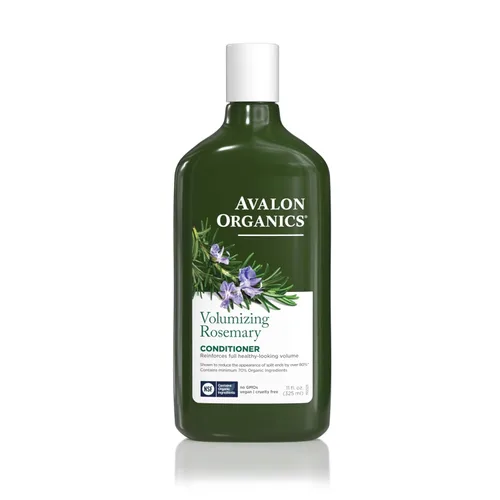 Miniatura 10 de Avalon Organics Champú Clarificante de Limón, Elimina la Acumulación para Restaurar Brillo y Luminosidad, 11 Onzas Líquidas