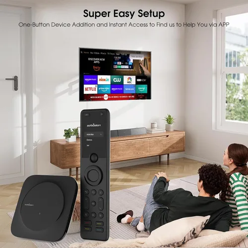 Miniatura 9 de SofaBaton Control Remoto Universal X1S, Control Remoto Universal Todo en Uno con Hub y APP, Actividades de Un Toque, Compatible con Más de 60