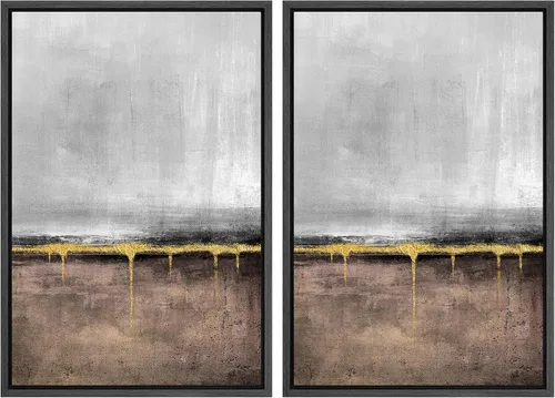 Miniatura 94 de MUDECOR Lienzo enmarcado para pared, bosque brumoso, reflejos, paisaje tranquilo, ilustraciones modernas, arte decorativo, bohemio, tranquilo/zen