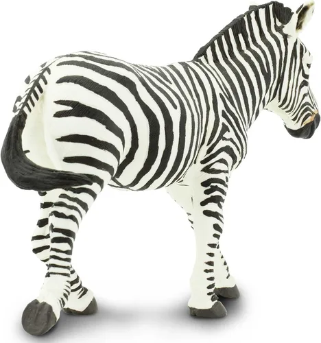 Miniatura 7 de Safari Ltd. Figura de cebra – Figura detallada de plástico de 5.85 pulgadas – Divertido juguete educativo para niños, niñas y niños a partir de 1 año