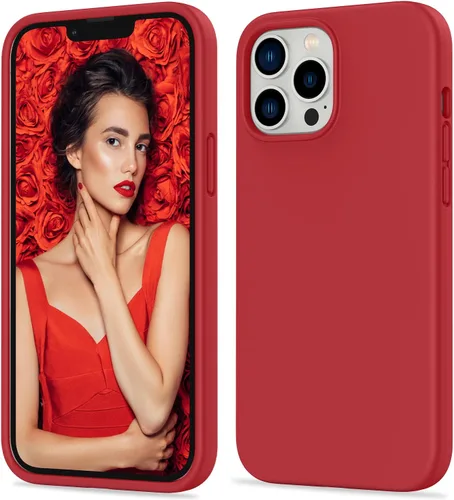 Miniatura 50 de Funda de silicona con soporte para iPhone 17 Pro [compatible con MagSafe] [Protección completa de la cámara] (6.3 pulgadas 2025), fundas de teléfono