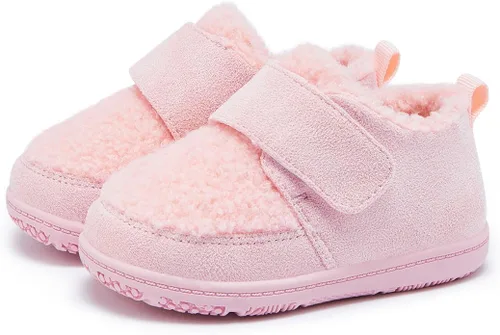 Miniatura 4 de BMCiTYBM Zapatos de bebé niño niña bebé zapatillas de invierno cálido antideslizante primeros caminantes 6-24 meses