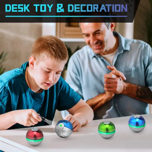 Miniatura 5 de Juguete Fidget Spinner de Metal Relleno de Huevo de Pascua para Regalo de Niño, Spinner de Dibujos Animados Luminoso de Servicio Pesado Regalo