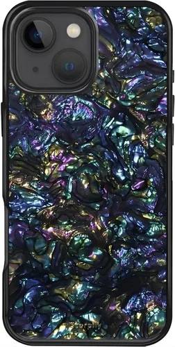 Miniatura 21 de SCORPIFY Funda para iPhone 14 [compatible con MagSafe] con diseño de mármol azul fantasía, bonita funda magnética para teléfono para mujeres, niñas