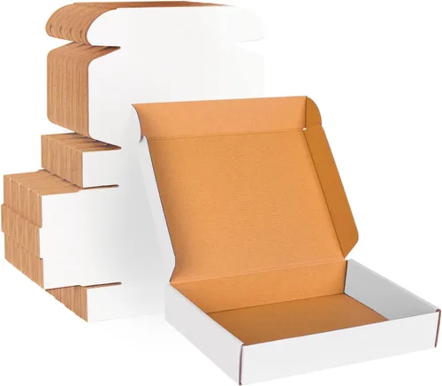 Miniatura 13 de Cajas de cartón corrugado marrones de 11x8x2, paquete de 30, cajas de envío para pequeñas empresas, cajas de correo, cajas de embalaje para correo