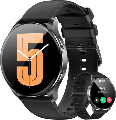 Miniatura 2 de Blackview Reloj inteligente 2025 (respuesta/hacer llamadas), reloj de fitness para hombres y mujeres con frecuencia cardíaca/spO2/monitor de sueño/2