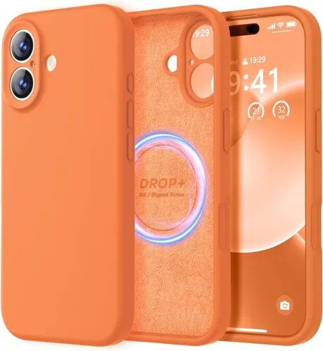 Miniatura 358 de LOVE 3000 Compatible con Funda para iPhone 15, [Cámara de Cobertura Completa de Silicona Suave] [Protección contra Caídas de 8 pies], Forro de Negro