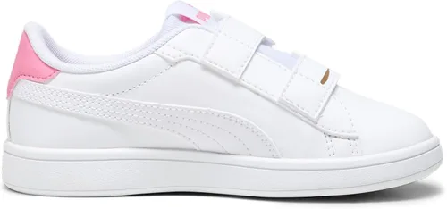 Miniatura 5 de PUMA Tenis unisex Smash 3.0 de cuero con velcro para niños