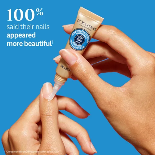 Miniatura 3 de L'OCCITANE Aceite de karité para uñas y cutículas, hidratación nutritiva para uñas más fuertes y saludables, cuidado hidratante para manicura