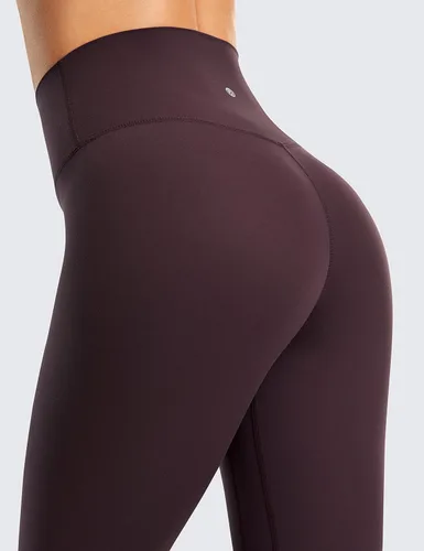 Miniatura 4 de CRZ YOGA - Leggings cepillados de entrenamiento con sensación de no llevar nada para mujer, de 2528 pulgadas, pantalones para yoga cintura alta
