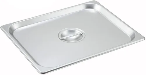 Miniatura 7 de Tiger Chef Cubierta para mesa de vapor de acero inoxidable de tamaño completo de 1/1, tapas de sartén de vapor de tamaño completo sólido