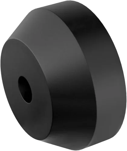 Adaptador de 45 discos para tocadiscos de 45 RPM para tocadiscos de vinilo de 7 pulgadas, accesorios para tocadiscos de aluminio macizo