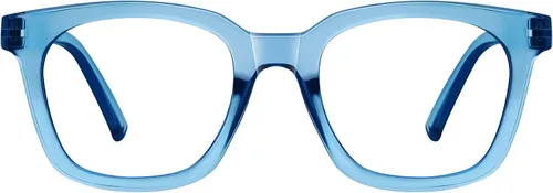 Miniatura 17 de Lentes con bloqueo de luz azul para hombres y mujeres, anteojos de moda de gran tamaño cuadrados anti fatiga ocular para juegos/lectura/televisión