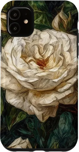 Miniatura 7 de Funda para iPhone 13 Van Gogh Art White Flower White Roses