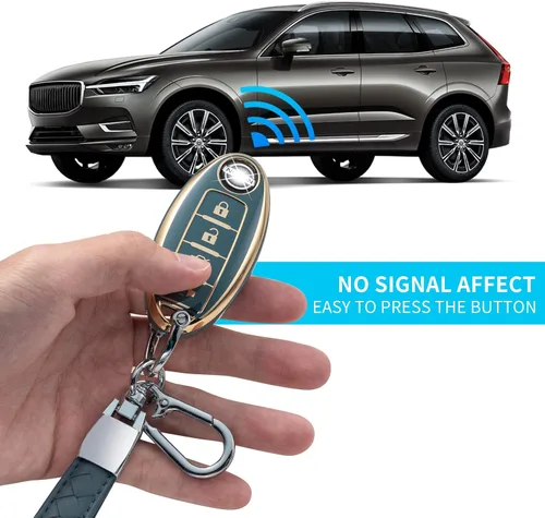 Miniatura 3 de Funda para llavero de 4 botones para Nissan, Azul 4 botones
