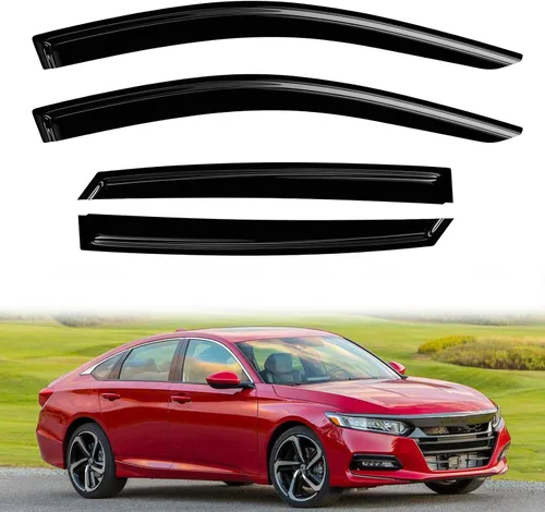 Miniatura 57 de Viseras de ventana protectores de lluvia para Chevy Equinox 2018 2019 2020 2021 2022 2023 2024