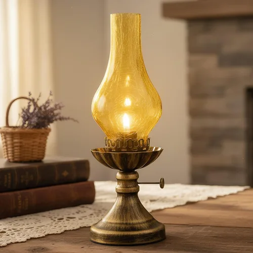Miniatura 9 de Lámpara rústica, lámparas de mesita de noche retro, lámpara de granja, lámpara de dormitorio, lámparas para mesita de noche, lámpara de mesa